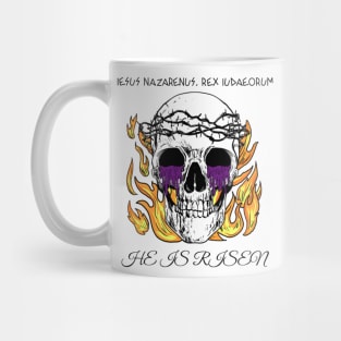 Iesus Nazarenus, Rex Iudaeorum (Skull) Mug